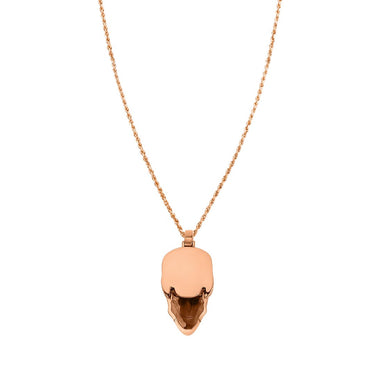 Rose Diamond Skull in 14k Yellow Gold 4.2 Ctw